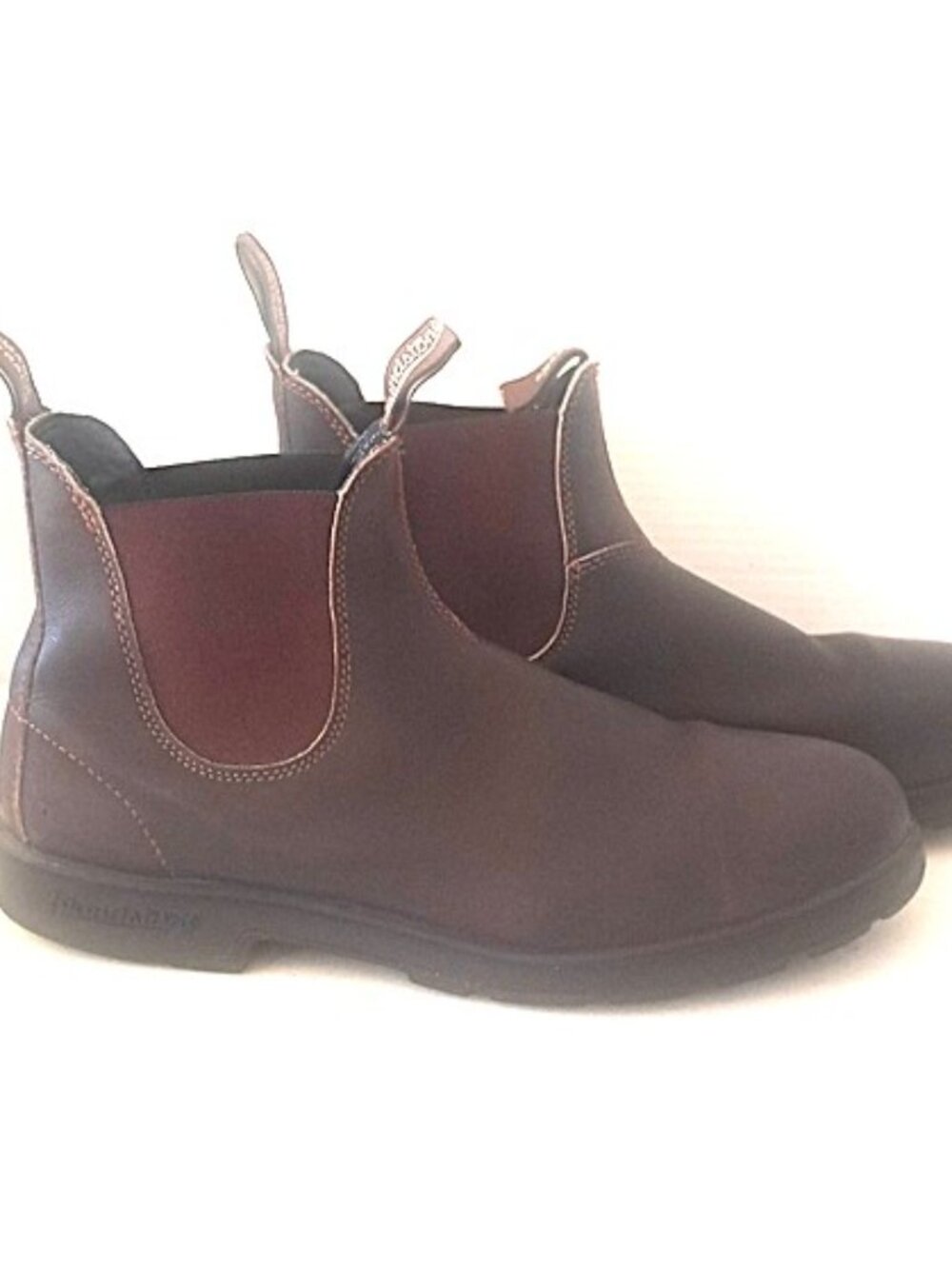 Blundstone Brown Leather Chelsea Boots Men's AU 13 / US 14 Excellent Condition